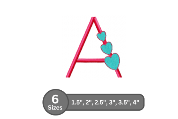 Candy Heart Alphabet -a: Perfect for Sweet Designs