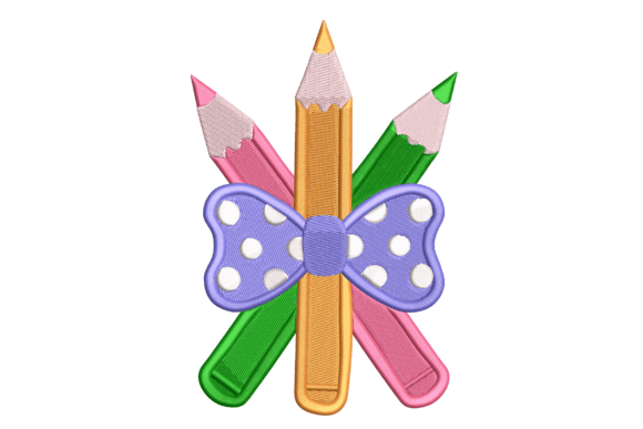 Charming Girly Pencil Trio for Holiday Crafting