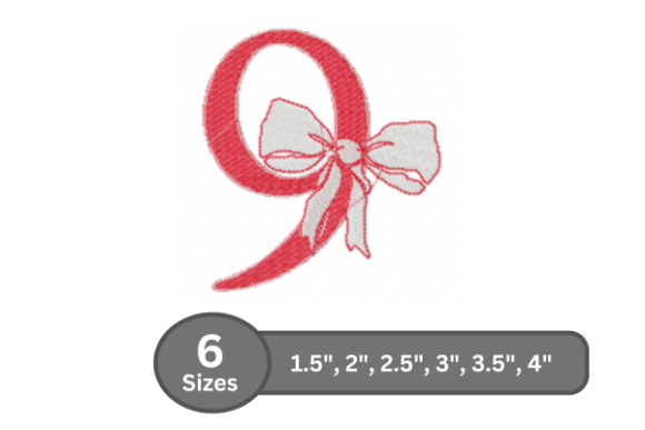Cherry Knot Number - 9: A Stylish Embroidery Design