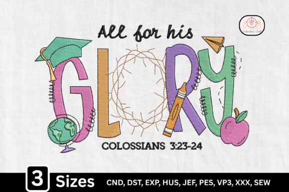 Embrace Faith with All for His Glory Design