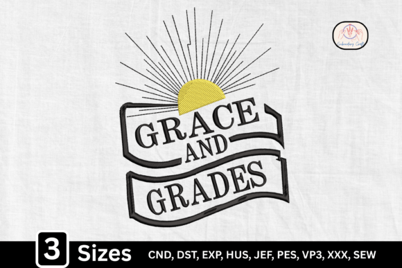 Grace and Grades: A Teacher's Embroidery Delight