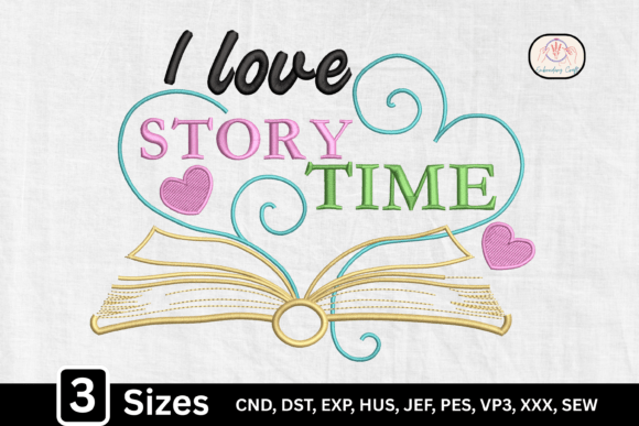 I Love Story Time, Reading Book Lover