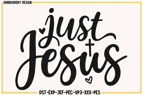 Just Jesus Christian Embroidery Review