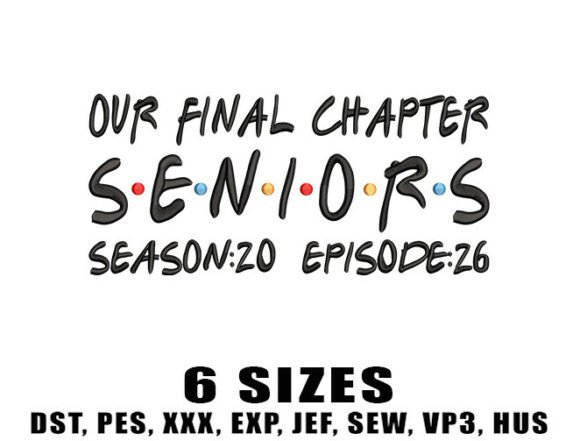 Review of Seniors Friends Embroidery Design